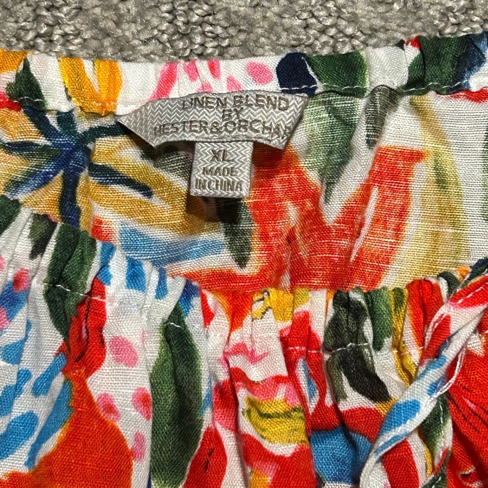XL Women’s Linen Blouse - Picture 4 of 5